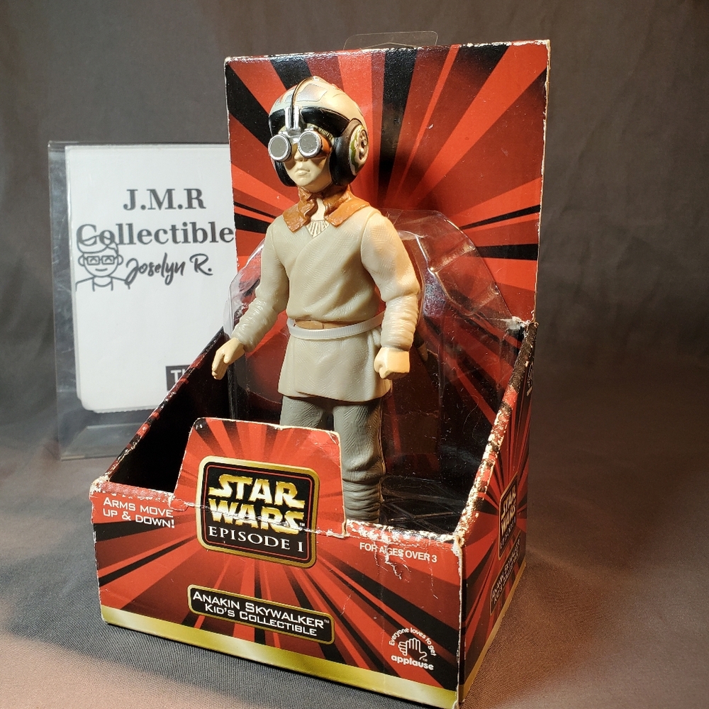 Star Wars Episode 1 Anakin Skywalker Kids Collectible Figure 6.5" NEW